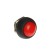 REXANT PBS-33V, 250 V, 1A (2C), ON -OFF, b/fix, Micro, red switch