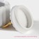 Ceramic bank for bulk products of the Golden Bunny, 600 ml, white color