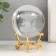 Souvenir glass "Carousel" d = 6 cm openwork stand 8.5x6x6 cm