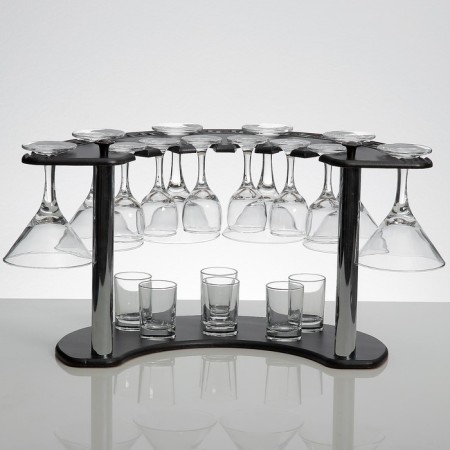 Mini-bar 18 objects: Martini 190 ml + glass 55 ml + pile 50 ml-1