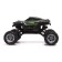 Radio -controlled jeep Monster, 1:18, light and sound effects, works on the battery, green color