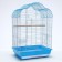 BD-3/1O bird cage, opening roof, 47.5 x 37 x 70 cm, blue