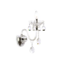 Wall classic lamp with crystal Ambrella Light, Classic, TR4911, 1HE14, Color Chrome