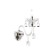 Wall classic lamp with crystal Ambrella Light, Classic, TR4911, 1HE14, Color Chrome