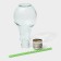 Glass glass for a cocktail shade “Light bulb”, 500 ml, with a tube, unscrewing cover