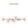 Delacrua 37x120x37 cm chandelier, 9x40W E14