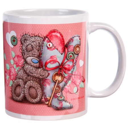 Mug, pink, 350 ml "The most beautiful", me to you-2