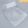 Bag Gift Organza Silver "You", with a nameplate 16 x 24 cm +/- 1.5 cm