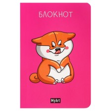 Notepad A6 40 sheets, in the cage 