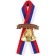 Bell for graduation "Graduate of kindergarten", 2.6 cm, Mickey Mouse