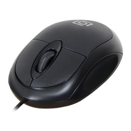 Mouse oller 105s black optical (800DPI) USB for a laptop (3but)-5
