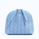 Bag Cross-Bodi with a zipper, blue color