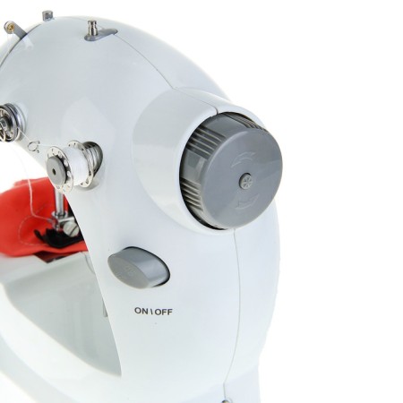 Sewing machine Luazon LSH-02, 5 W, compact, 4XAA or 220 V, white-3