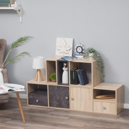 Rabberry No. 3 Dice Cube 2 sections, 360x320x705, Dub Sonoma-3