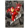 Notepad A5, on the paper clip, 40 sheets, to the point, UV-LK, Iron Man, Avengers