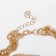 The necklace "chain" is exclusive, color gold, 45 cm