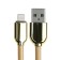 Lightning cable - USB, 6 A, TPE braid, frost -resistant, 1 meter, yellow