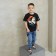 Children's T-shirt "OH, Boy" Mickey Mouse, height 86-92, black