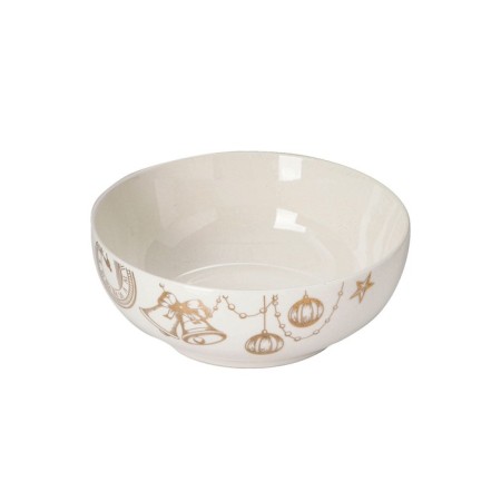 Porcelain shade “Festive mood”, 580 ml, d = 15.5 cm, white color, white-1