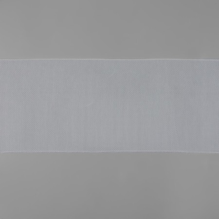 Curtain tape, organza, 10 cm, 50 ± 1 m, transparent color-1