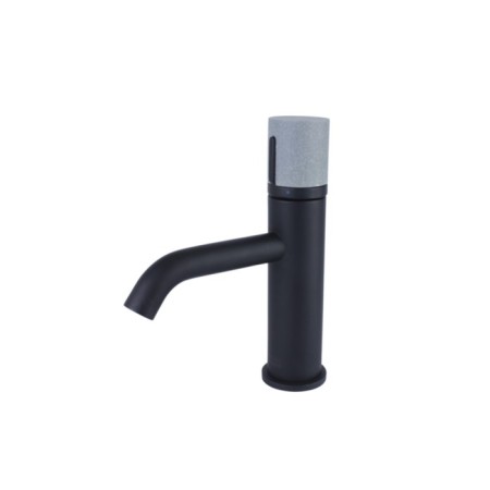Bronze de Luxe Focus 24601BG sink mixer, pour 120 mm, brass, black/gray