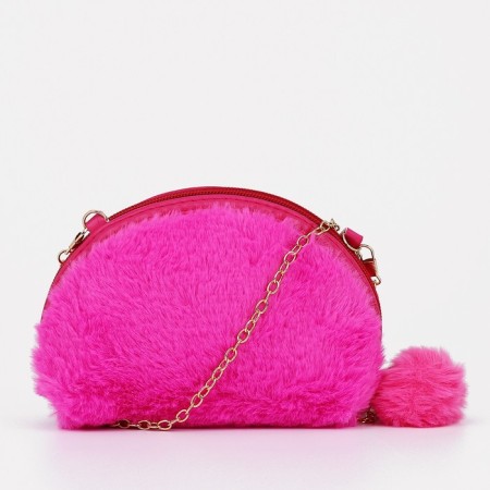 Bag's bag with lightning, raspberry color-1