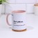Named mug, sublimation "by*nonsense", pink bottom