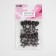 Automatic lock for lightning "Spiral", No. 5, decorative, 10 pcs, black nickel color