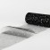 Fatin with sparkles, 15 cm, 11 ± 1 g/sq.m, 23 ± 1 m, black color No. 21