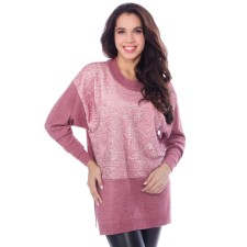 Female jumper, size 50, pink color