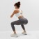 Leggings Sports Minaku: Sportly; Gray color, river 48
