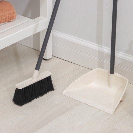 Floor brush with MALTA scoop, beige color-2