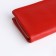 Women's wallet with lightning, red color