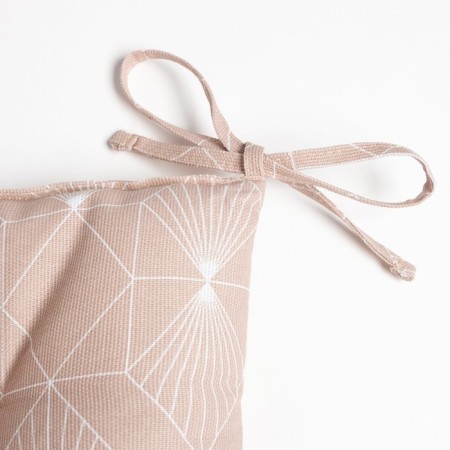 Sitting for a chair "Dolyana" Geometry 42x42x7cm, 100% cotton, 164 g/m2-3