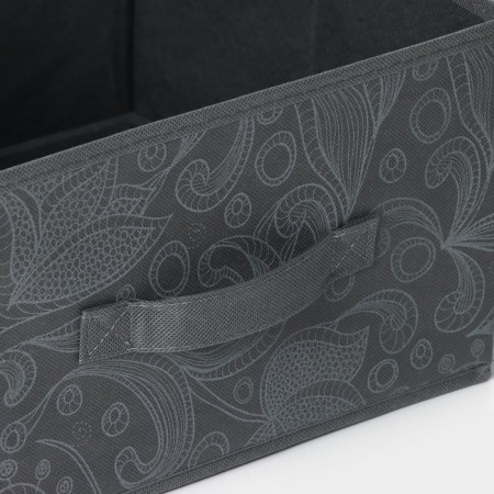 Stellid box for storing the shares "Ney", 29 × 29 × 18 cm, color gray color-2