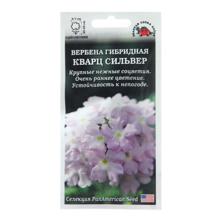 Verben Flowers "Quartz Silver", 5 pcs