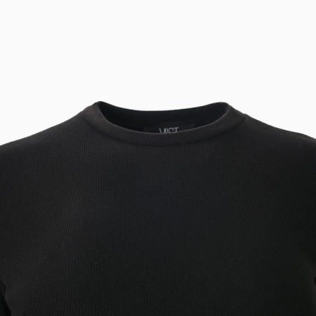 Jumper with a decorative seam Women's Mist p. 44, black color-6