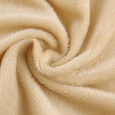 Patch plush, 50 × 50 cm, 220 g/m, beige color No. 34