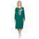 Female dress, size Xs, emerald color