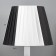Aurika E27 40W Belo-Black 25x25x41 cm Risalux