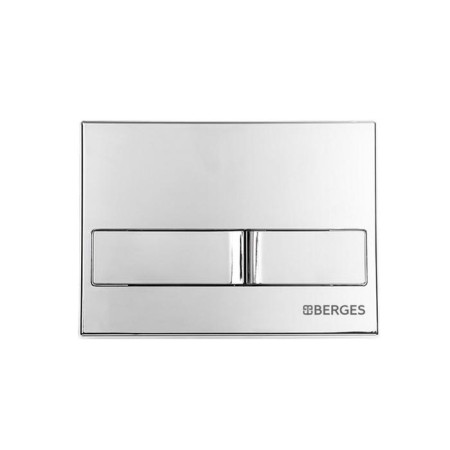 BERGES NOVUM L3 control button for hidden installation systems, gloss/chromium