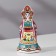 The souvenir doll "with a loaf", 12 cm, ceramics