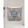 Organizer in a bath on suction cups "New Year's Celebrations", for storing toys and trifles, size 33x39 cm
