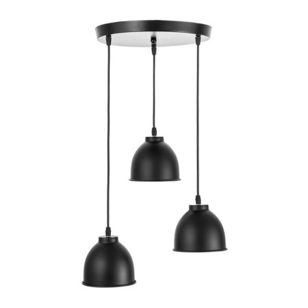 Lamp "LASA" 3he27 40W black 30x30x10-110 cm-3