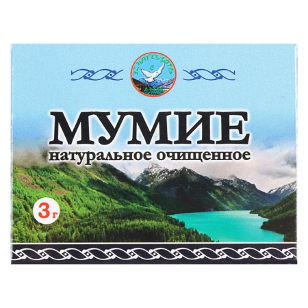 Mumiyo, natural purified, 3 g