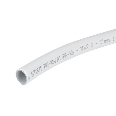 Metal-plastic pipe Stout SPM-0001-102022, D = 20 x 2 mm, Bay 100 m