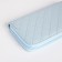 Women's wallet with lightning, blue color