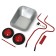 Garden car, two -wheeled: cargo/p 120 kg, volume of 85 l, red handles
