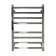 The electric heated towelputor "Sanprise" Contour P8, 500x800 mm, left/right, chrome