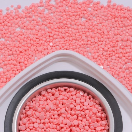 Wax for depilation, film, in granules, 300 gr, pink color-6